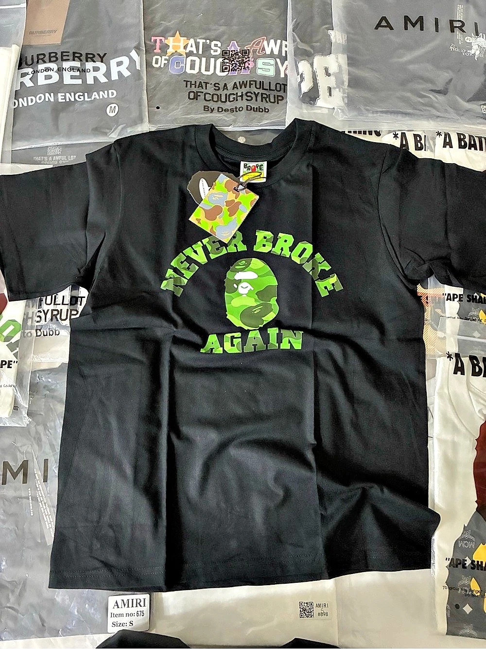 Bape never broke Again